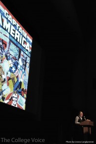 Art Spiegleman Lecture Photo by Linnea Langkammer