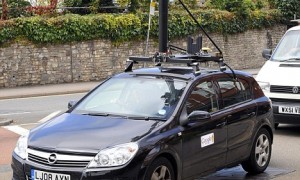 A Google Street View Car responsible for the 360-degree images found on Google Maps.
