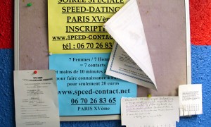 Much to Francesca's chagrin, speed dating is world-wide phenomenon.