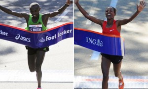 Mutai of Kenya and Dado of Ethopia claimed the ING NYC Marathon titles