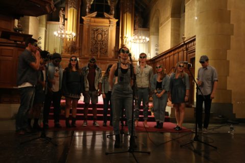 All of the Conn a capella groups showcased their individual singing styles in the chapel.