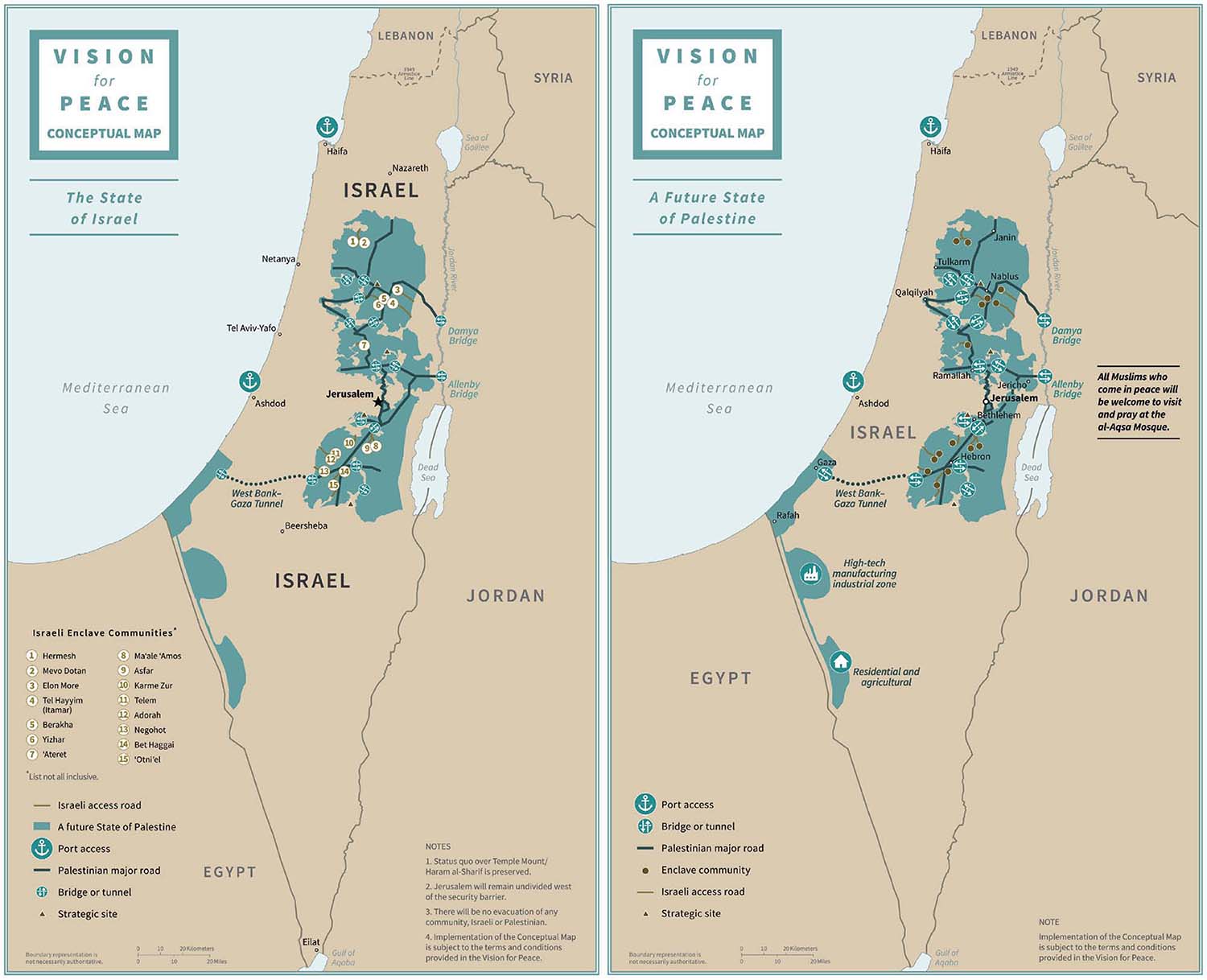 America For Peace In The Middle East The College Voice   Israel Palestinian State Mideast Peace To Prosperity Trump Plan 